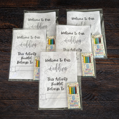 Children's Wedding Activity Packs