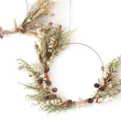 Christmas Hoop Wreath Workshop