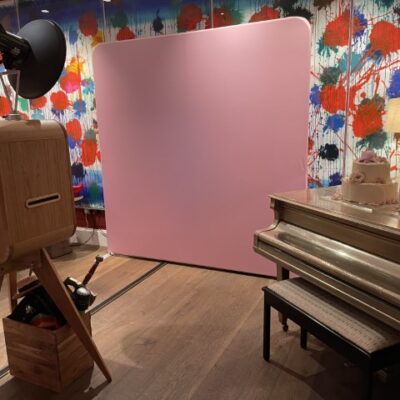 Vintage Oak Photo Booth London