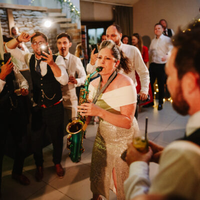 Female Saxophonist Bristol