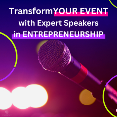 Entrepreneurship and Startup Speakers