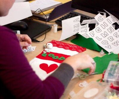 Christmas Stocking Craft Workshop